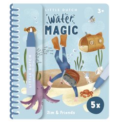 Little Dutch - Magisk Vandmalebog Jim &amp; Friends