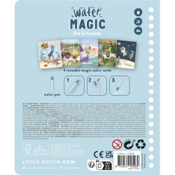 Little Dutch - Magisk Vandmalebog Jim &amp; Friends