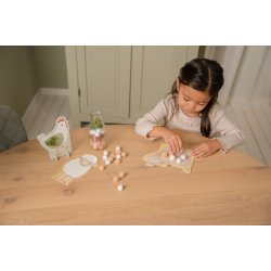 Little Dutch - Pompom-kort Little Farm^