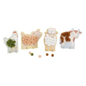Little Dutch - Pompom-kort Little Farm^