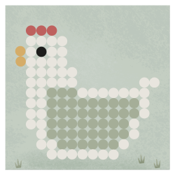 Little Dutch - Maxi strygeperler Little Farm^