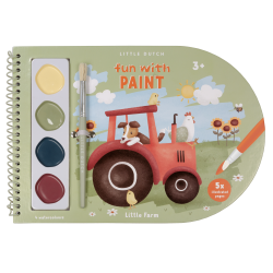 Little Dutch - Vandfarve malebog Little Farm^