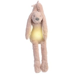 Happy Horse - Kaninen Richie Natlys med beroligende lyde - 34 cm - Old Pink^