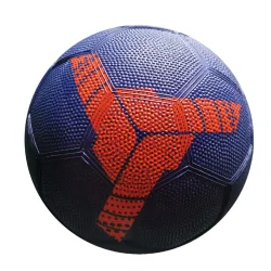 TFT - Street gummi Fodbold  Blue/Orange Str. 5