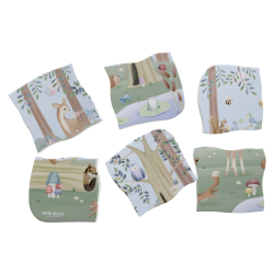 Little Dutch - Badepuslespil - Forest Friends