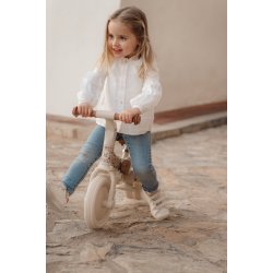 Little Dutch - 4 i 1 Tricykel - Offwhite