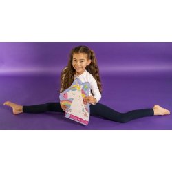 Floss &amp; Rock - Puslespil m. formet motiv &amp; ske 40 brikker - Rainbow Unicorn