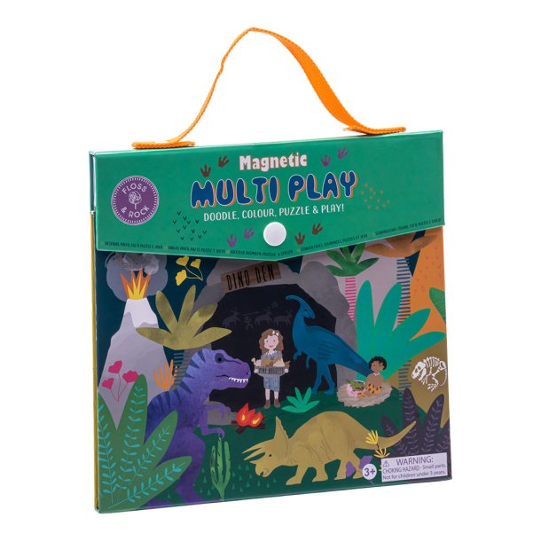 Floss &amp; Rock - Magnetisk Multi Play - Dino