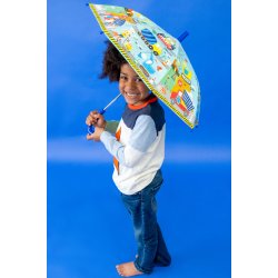 Floss &amp; Rock - Paraply m. farveskift - Construction 