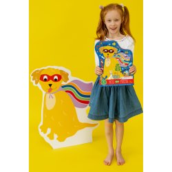 Floss &amp; Rock - Puslespil m. formet motiv &amp; ske 40 brikker - Pets^