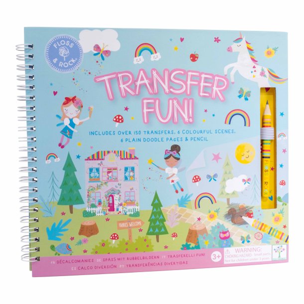 Floss &amp; Rock - Transfer Fun - Rainbow Fairy