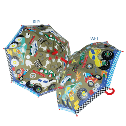 Floss &amp; Rock - Paraply m. farveskift - Cars