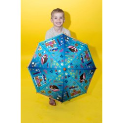 Floss &amp; Rock - Paraply m. farveskift - Adventure