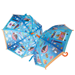 Floss &amp; Rock - Paraply m. farveskift - Adventure