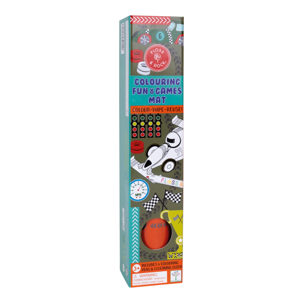 Floss &amp; Rock - Male &amp; Tegnemtte - Cars