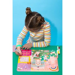 Floss &amp; Rock - Male &amp; Tegnemtte -Rainbow Fairy