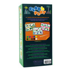 Floss &amp; Rock - Selvhrdende ler - Dino