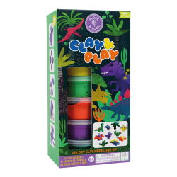 Floss &amp; Rock - Selvhrdende ler - Dino