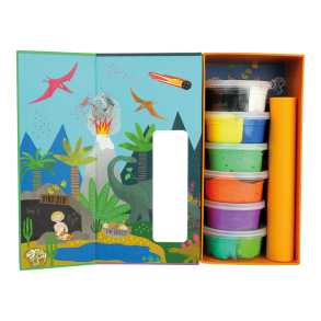 Floss & Rock - Selvhrdende ler - Dino