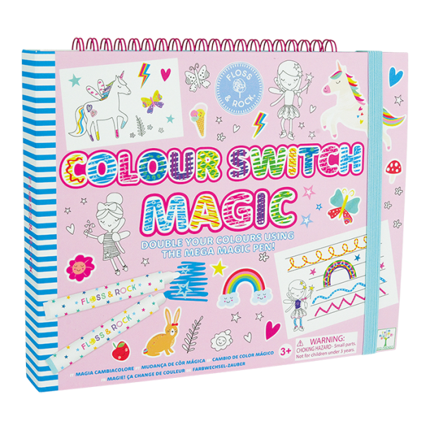 Floss &amp; Rock - Magisk malebog - Rainbow Fairy