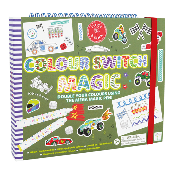 Floss &amp; Rock - Magisk malebog - Cars