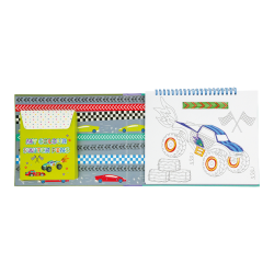 Floss &amp; Rock - Magisk malebog - Cars