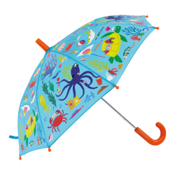 Floss &amp; Rock - Paraply m. farveskift - Ocean