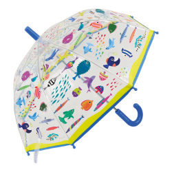 Floss &amp; Rock - Paraply (Transparent) m. farveskift - Ocean