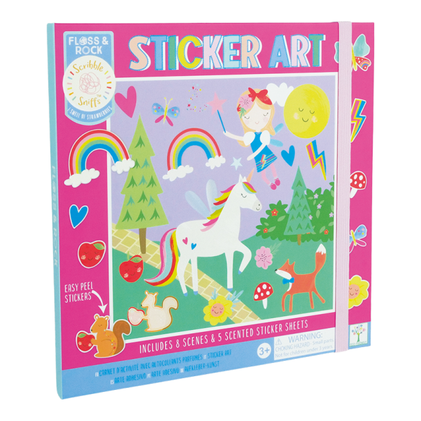 Floss &amp; Rock - Sticker Art - Rainbow Fairy