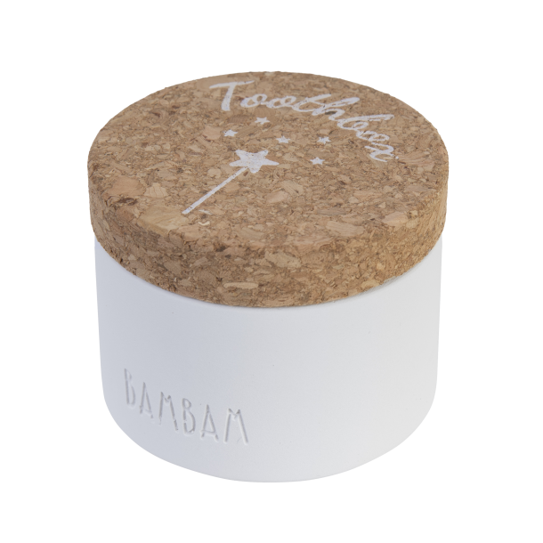 BAMBAM - Krukke til T�nder - Kork