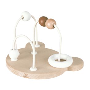 BAMBAM - Labyrint Bjrn i  miljvenligt tr - 8cm 