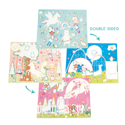 Floss &amp; Rock - Magisk Bordmtte med vandtush - Rainbow Fairy