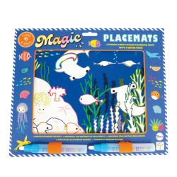 Floss &amp; Rock - Magisk Bordmtte med vandtush - Ocean