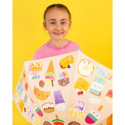 Floss &amp; Rock - Paraply m. farveskift 6�r+ - Patisserie