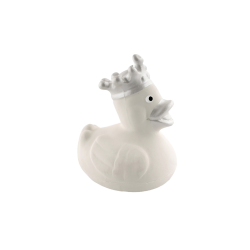 BAMBAM - Badeand - 10cm - 100% Naturgummi - Elfenben^