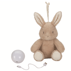 Little Dutch - Natlys med beroligende lyde Baby Bunny - Newborn