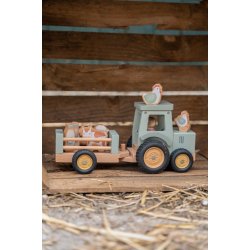 Little Dutch - Traktor m. Trailer - Little Farm