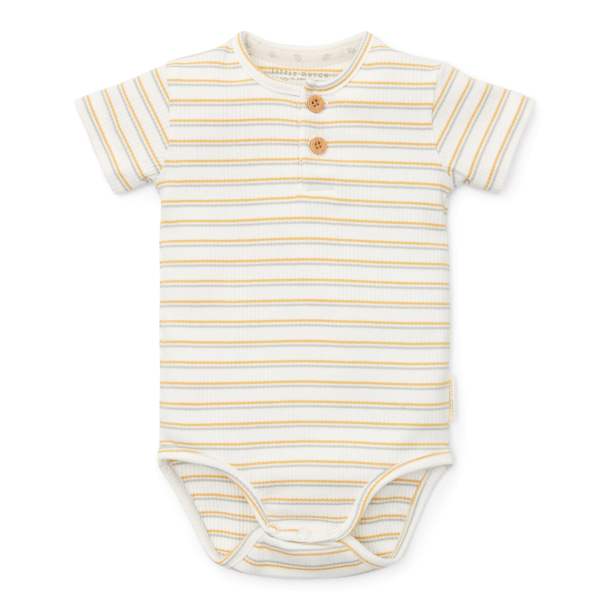 Little Dutch - Body korte rmer - Multi Stripe^