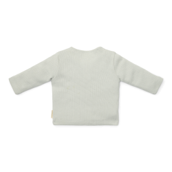 Little Dutch - T-shirt long sleeve waffle Soft Green^