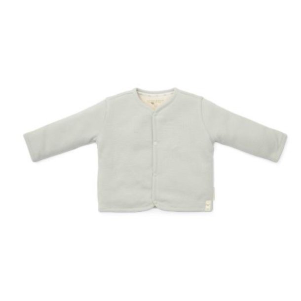 Little Dutch - Cardigan waffle Soft Green^