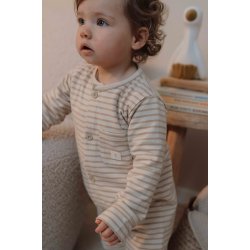 Little Dutch - One-Piece Pyjamas Natural Stripes^