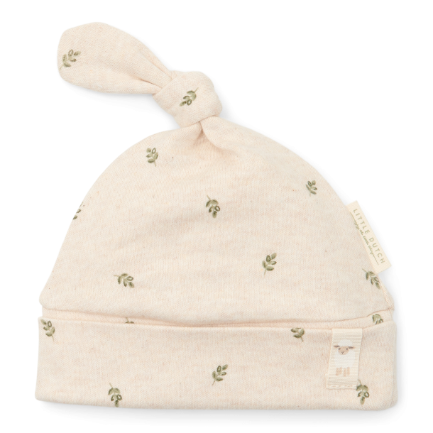 Little Dutch - Hat with button Green Leaves^