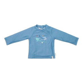 Little Dutch - Badetrje m. lange rmer UV50 -  Ocean Blue - 86/92
