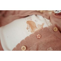 Little Dutch - Strikket cardigan Fairy Pink