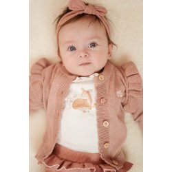 Little Dutch - Strikket cardigan Fairy Pink