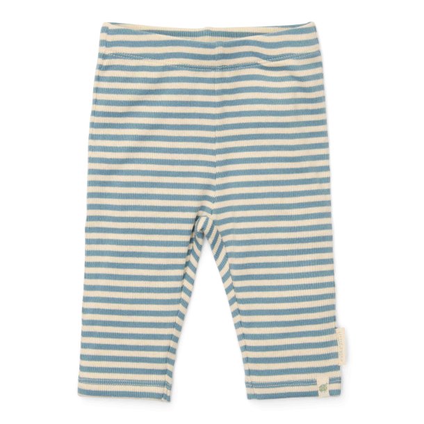 Little Dutch - Bukser Stone Blue Stripe