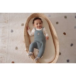 Little Dutch - Strikket Heldragt Baby Blue