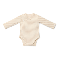 Little Dutch - Body wrap lange rmer - Soft Beige Stripe
