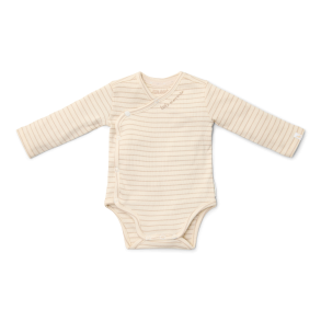 Little Dutch - Body wrap lange rmer - Soft Beige Stripe