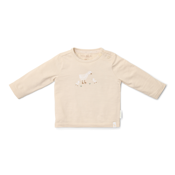 Little Dutch - T-Shirt lange rmer  - Sand